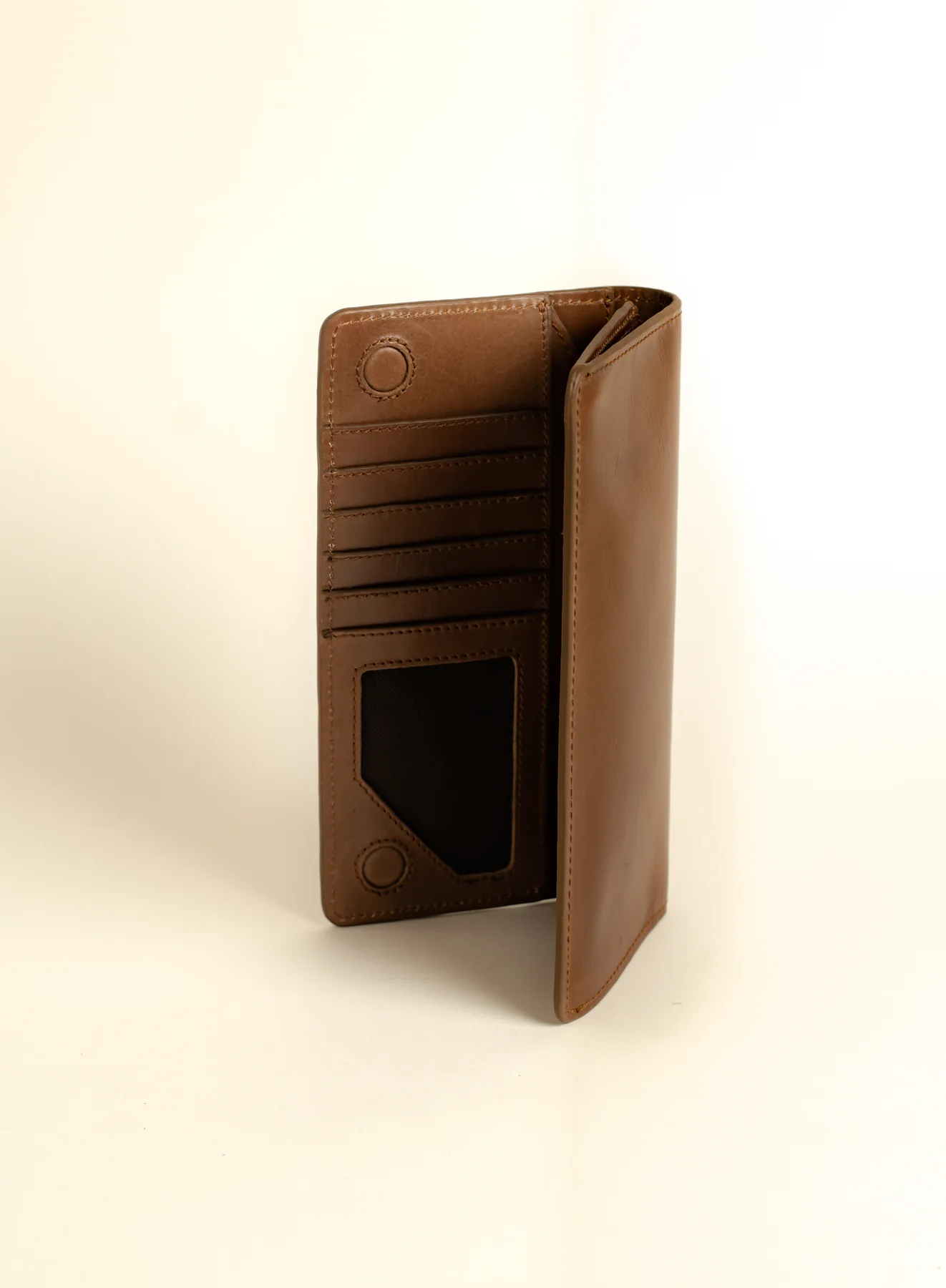 Regent Coat Wallet – Saddle Tan