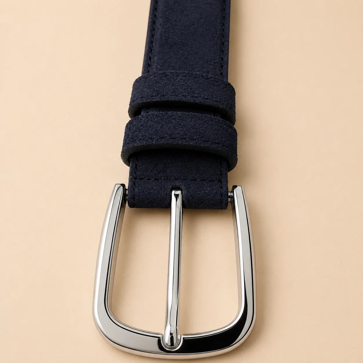Midnight Suede Belt